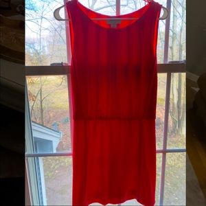 Coral lightweight dress